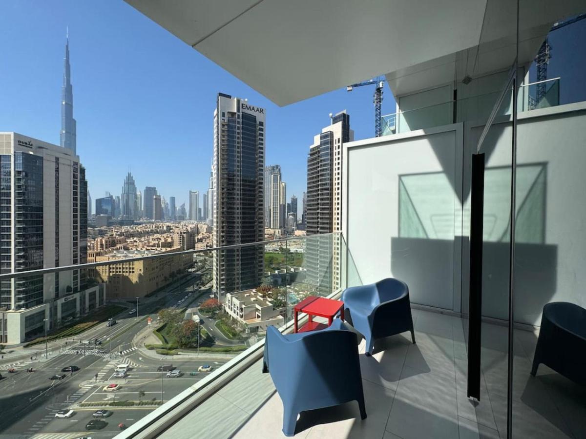 Hze12 Executive Studio Burj Khalifa View Apartman Dubaj Kültér fotó